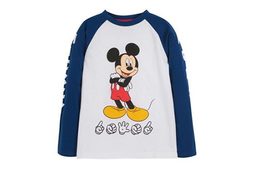 Polera mickey online niño